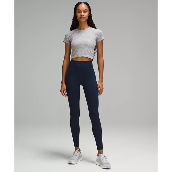 NEW Lululemon Wunder Train High-Rise Tight 0 with Pockets 25 True Navy - Picture 2 of 9